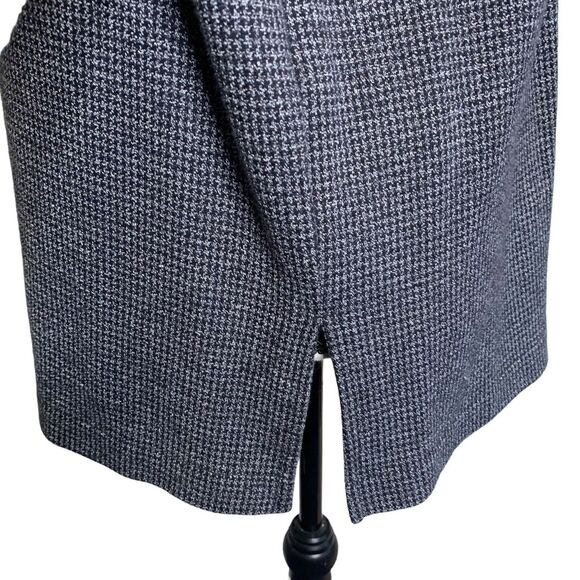 Draper's & Damon's‎ Pant Set Womens Medium Black Houndstooth Shirt Pants Vintage - Picture 7 of 16